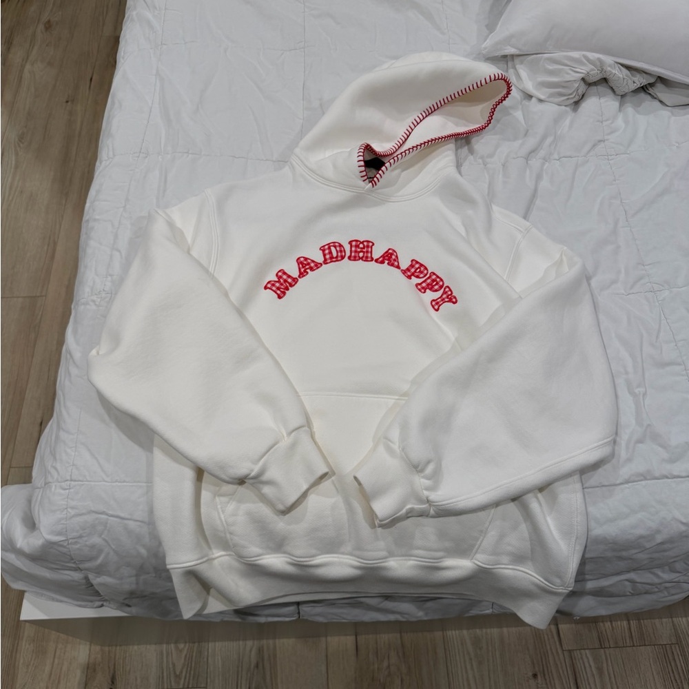 Valentine’s day Madhappy Gingham Hoodie - Picture 2 of 3